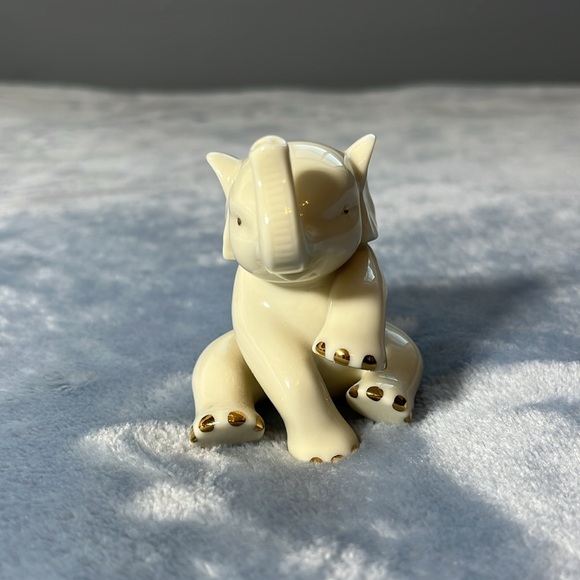 Lenox Charming Cream Elephant Figurine - Picture 2 of 4